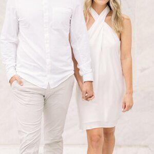 XS Show Me Your Mumu Jasmine Halter Mini Dress